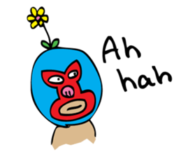 lucha libre soft geek "Pancho" sticker #5998883