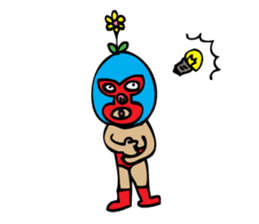 lucha libre soft geek "Pancho" sticker #5998886