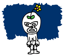 lucha libre soft geek "Pancho" sticker #5998892