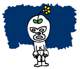 lucha libre soft geek "Pancho" sticker #5998892