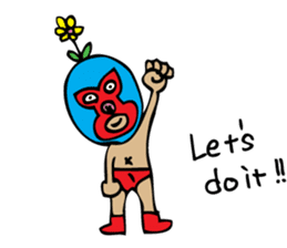lucha libre soft geek "Pancho" sticker #5998894