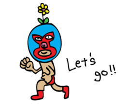 lucha libre soft geek "Pancho" sticker #5998895