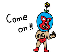 lucha libre soft geek "Pancho" sticker #5998896