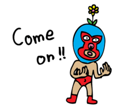 lucha libre soft geek "Pancho" sticker #5998896