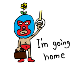 lucha libre soft geek "Pancho" sticker #5998900