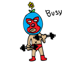 lucha libre soft geek "Pancho" sticker #5998901