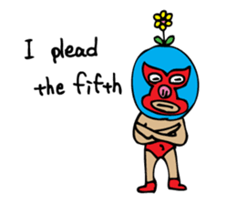 lucha libre soft geek "Pancho" sticker #5998902