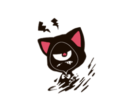 Black Cat! sticker #5999024