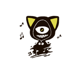 Black Cat! sticker #5999026