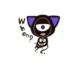 Black Cat! sticker #5999032