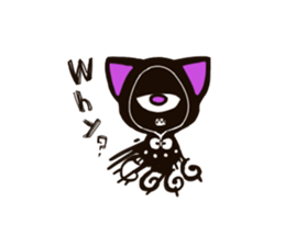 Black Cat! sticker #5999034