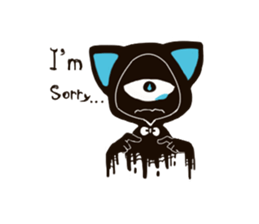 Black Cat! sticker #5999036