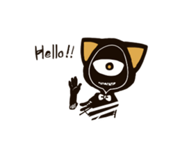 Black Cat! sticker #5999037