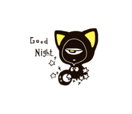 Black Cat! sticker #5999039