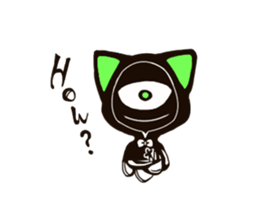 Black Cat! sticker #5999041