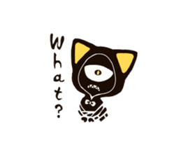 Black Cat! sticker #5999042