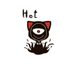 Black Cat! sticker #5999045