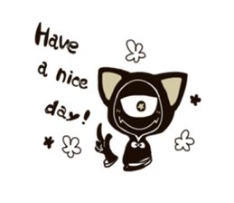 Black Cat! sticker #5999051