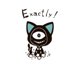 Black Cat! sticker #5999058