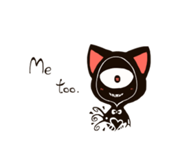 Black Cat! sticker #5999059