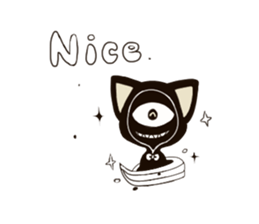 Black Cat! sticker #5999062