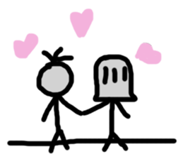 A line man sticker #5999102