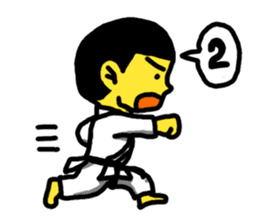 Karate Boy! 2 sticker #6000740