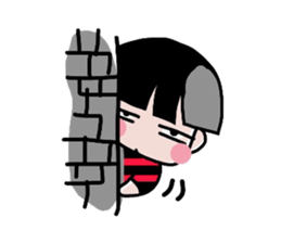 Mashroom Girl sticker #6000747