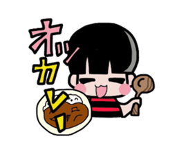 Mashroom Girl sticker #6000749