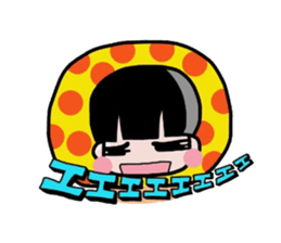 Mashroom Girl sticker #6000767
