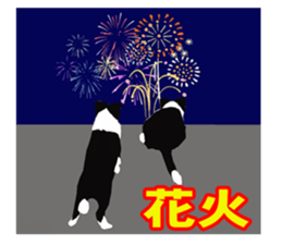 My boeder collie. sticker #6000987