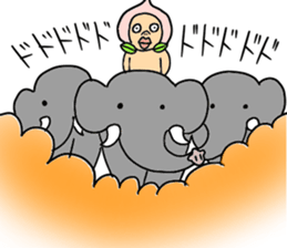 NEW taste Peach Boy ver2 sticker #6001350