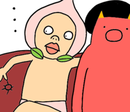 NEW taste Peach Boy ver2 sticker #6001359