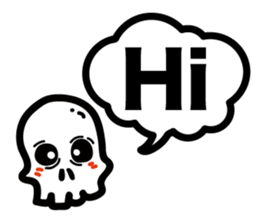 Bone and Balloon sticker #6001544