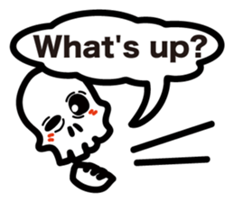 Bone and Balloon sticker #6001545