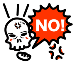 Bone and Balloon sticker #6001547