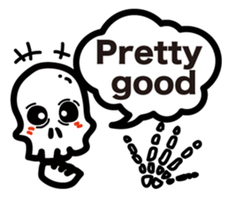 Bone and Balloon sticker #6001550