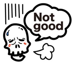 Bone and Balloon sticker #6001551