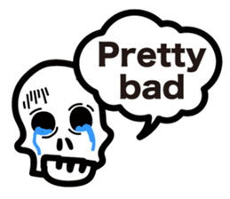 Bone and Balloon sticker #6001553