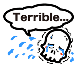 Bone and Balloon sticker #6001554