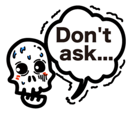 Bone and Balloon sticker #6001555