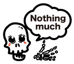 Bone and Balloon sticker #6001556