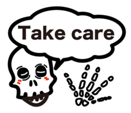 Bone and Balloon sticker #6001559