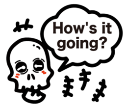 Bone and Balloon sticker #6001561