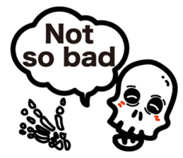 Bone and Balloon sticker #6001562