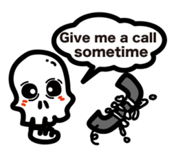 Bone and Balloon sticker #6001565