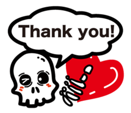 Bone and Balloon sticker #6001568