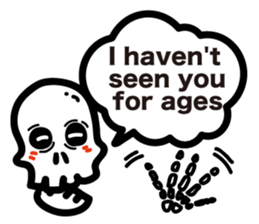 Bone and Balloon sticker #6001569