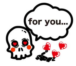 Bone and Balloon sticker #6001571