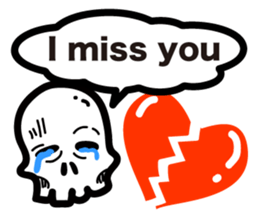 Bone and Balloon sticker #6001572